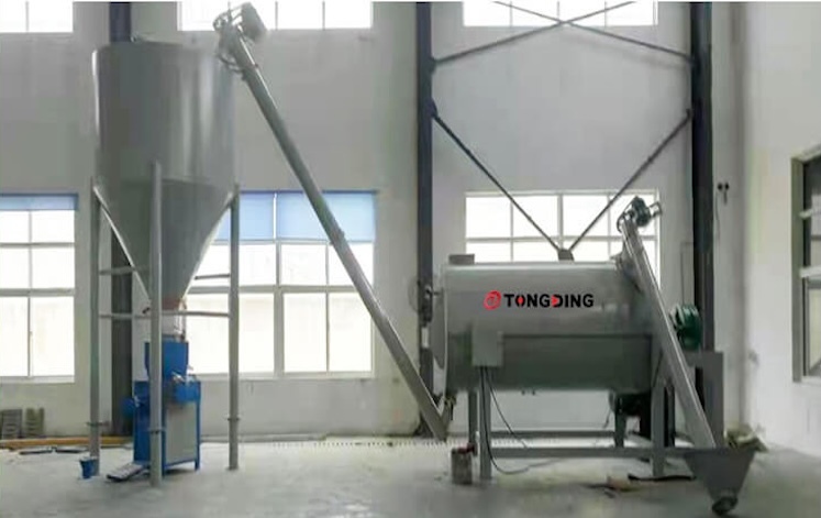 Caulking agent mortar Plant