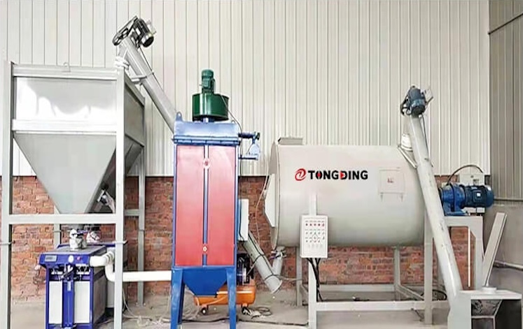 Wall tiles adhere to mortar Plant