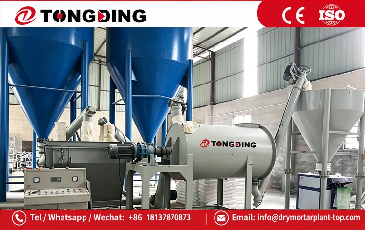 Adhesive Mortar(stupid board glue)Mixing Plant