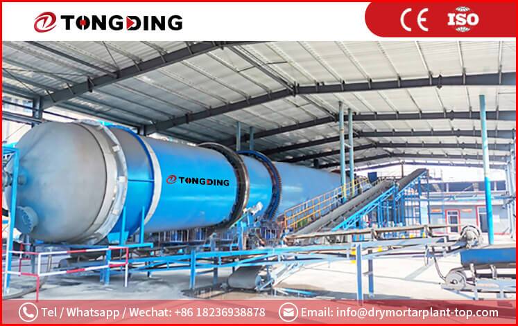 Ротационная сушилка с паровой трубой