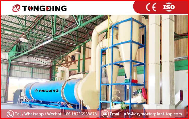 Линия для сушки соломы