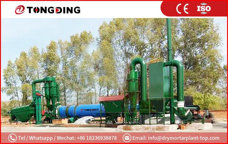 Линия для сушки кукурузной шелухи