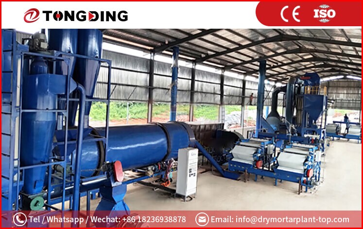 Производственная линия для сушки дробины пивовара