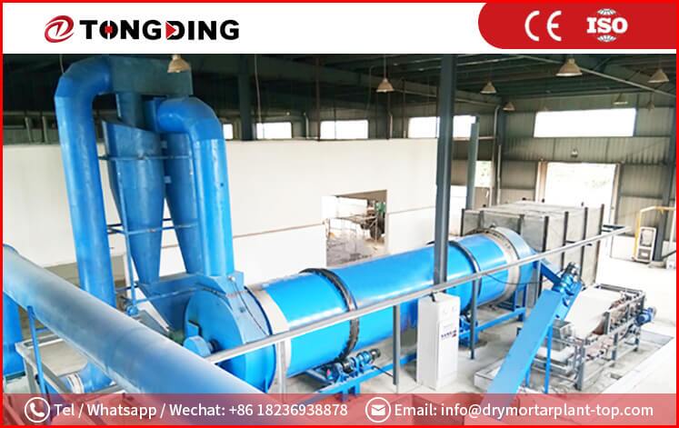 Линия обезвоживания бобовых отходов