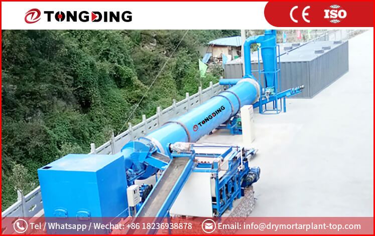 Сушилка для остатков картофельного крахмала