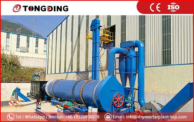 Ротационная сушилка для птичьего помета