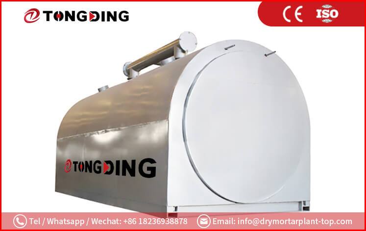 Горизонтальная печь для карбонизации джутовой палочки