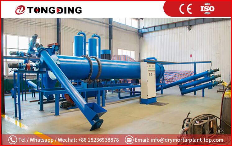 Барабанная карбонизационная машина для биомассы