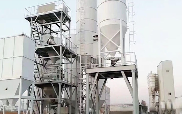 Cement Plaster Mortar Plant