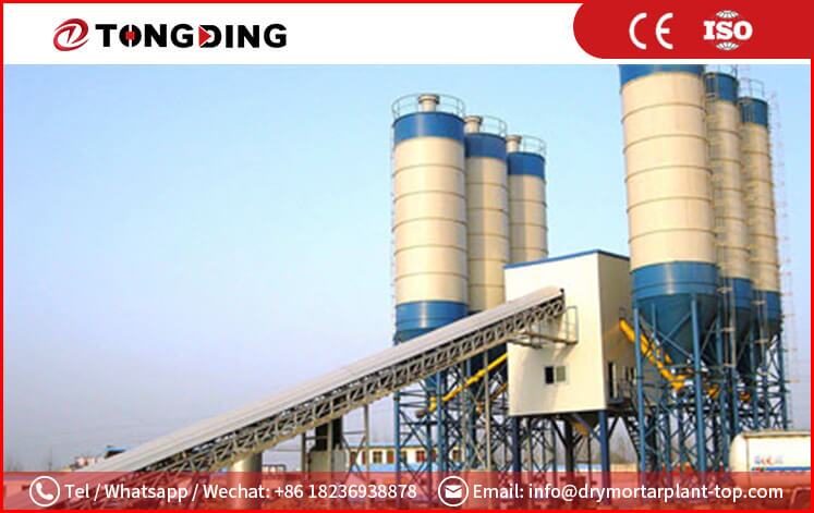 HZS180 бетоносмесительная установка