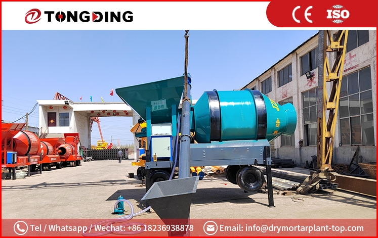 JZM1000 Стационарный барабанный быстросмеситель